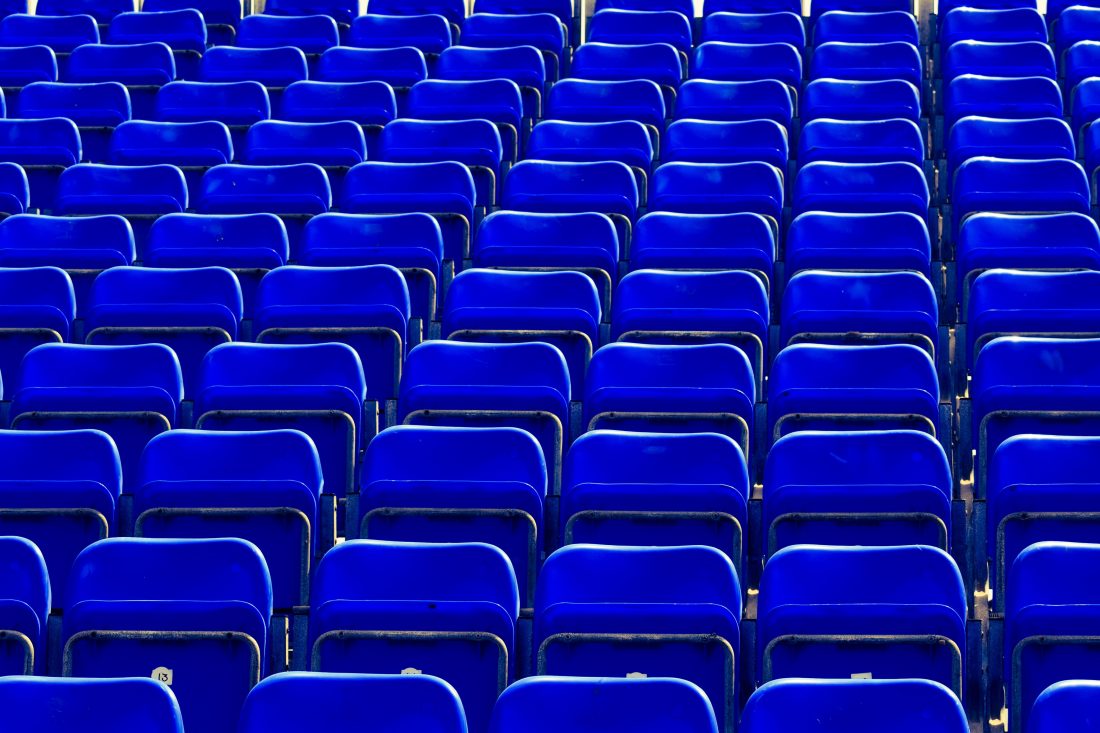 Free stock image of Sports Stadium Seats