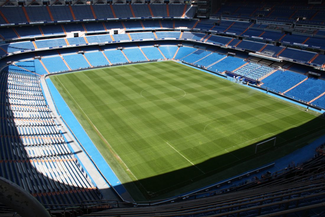 Free stock image of Real Madrid Soccer Stadium