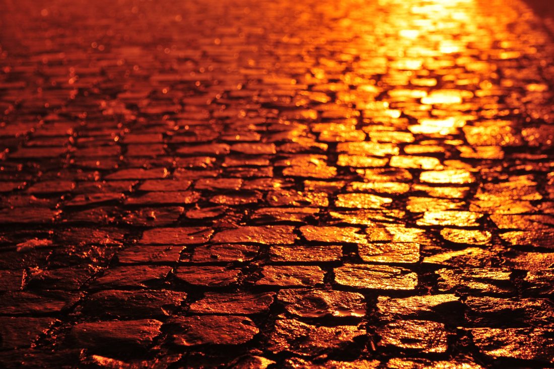 Stone Path Texture Royalty-Free Stock Photo