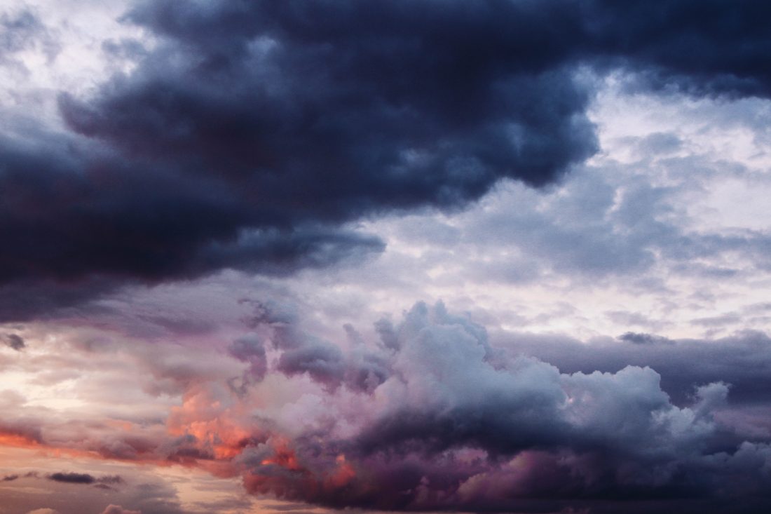 Moody Storm Clouds Royalty Free Stock Photo And Image