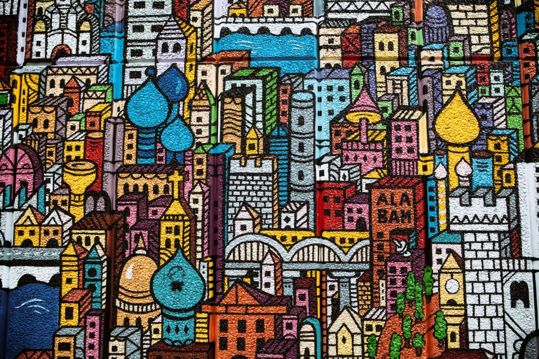 Free stock image of Street Art City