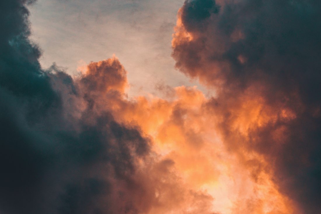 Free stock image of Sunset Clouds