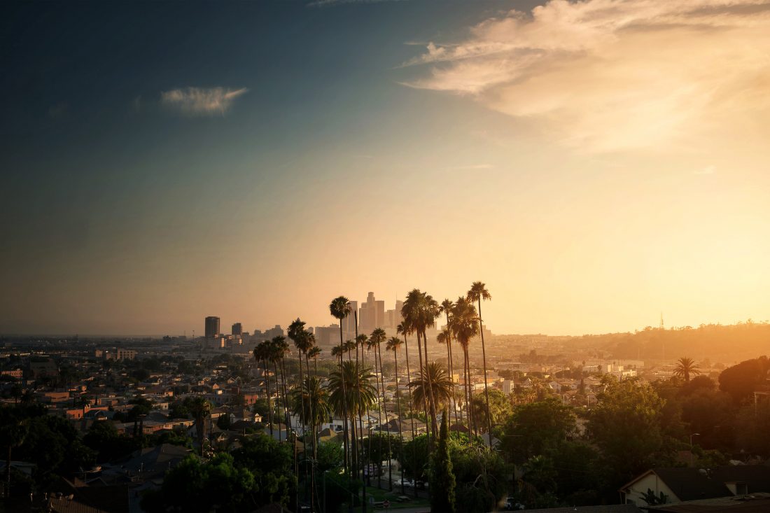 Free stock image of Sunset in LA