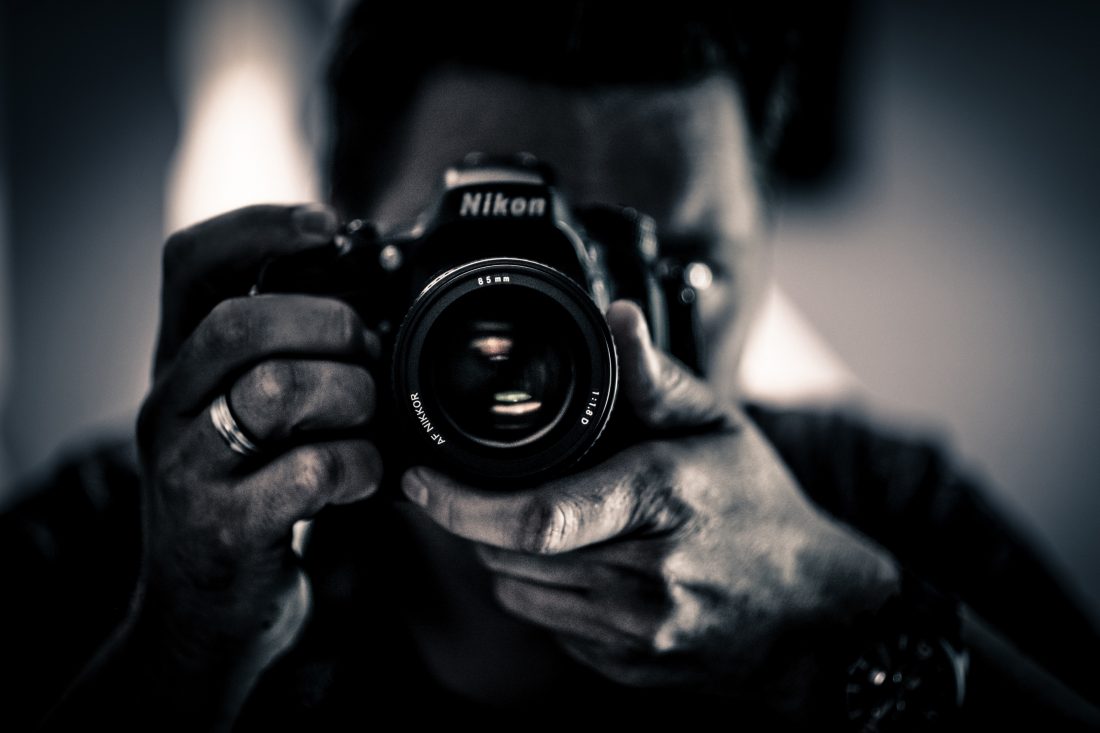 Free stock image of Photographer With Camera