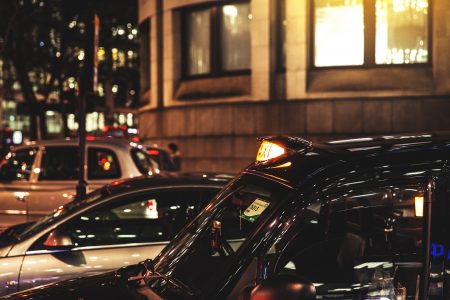 Taxi At Night