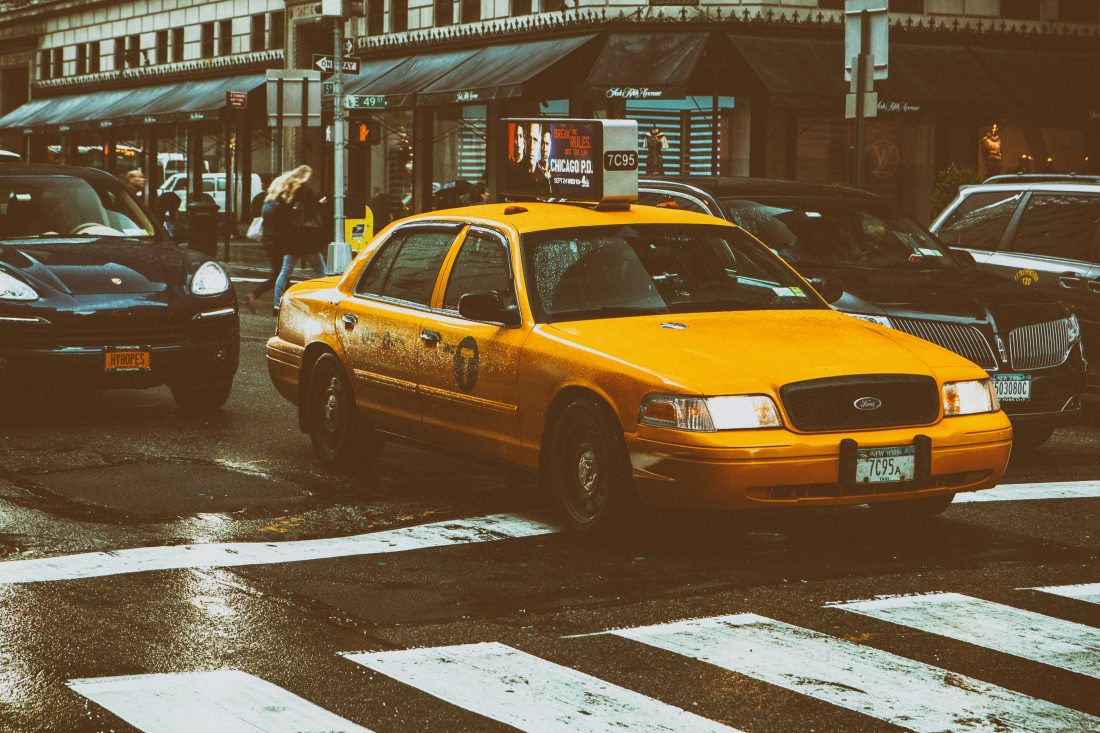Free stock image of Taxi, NYC
