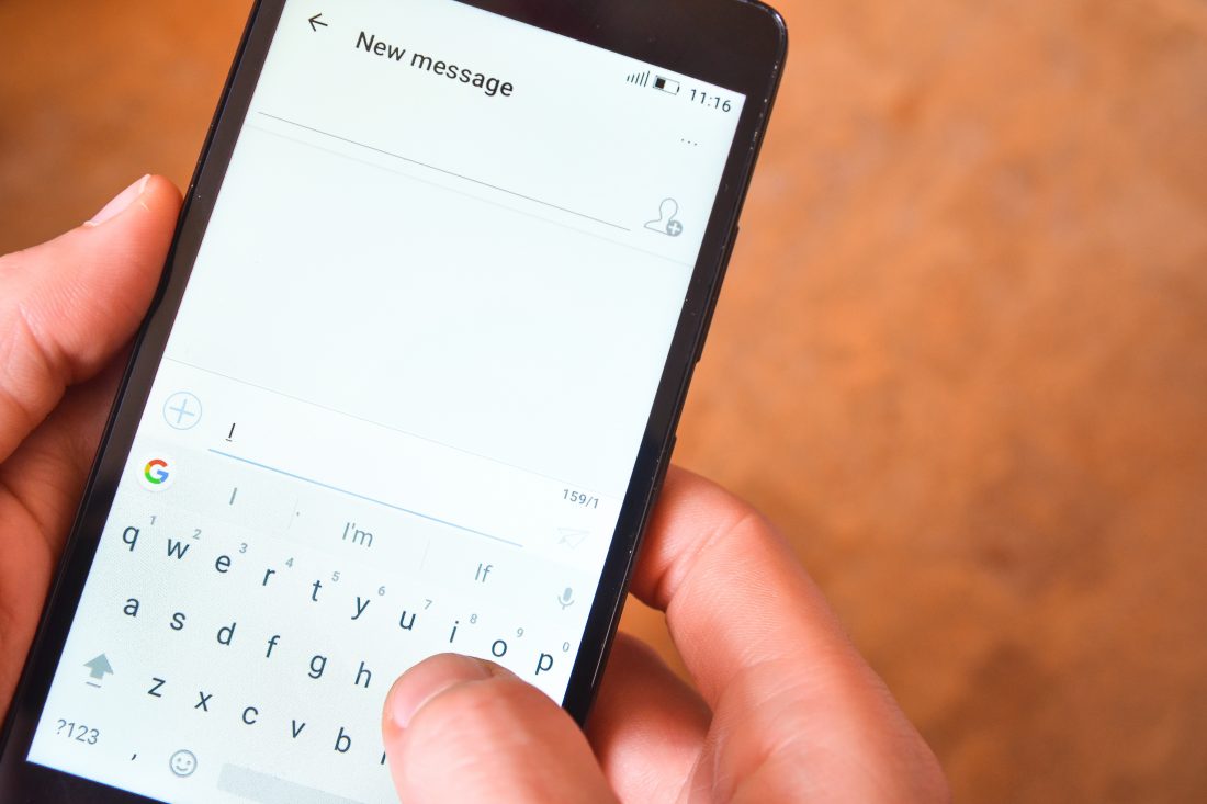 Free stock image of Writing Text Message