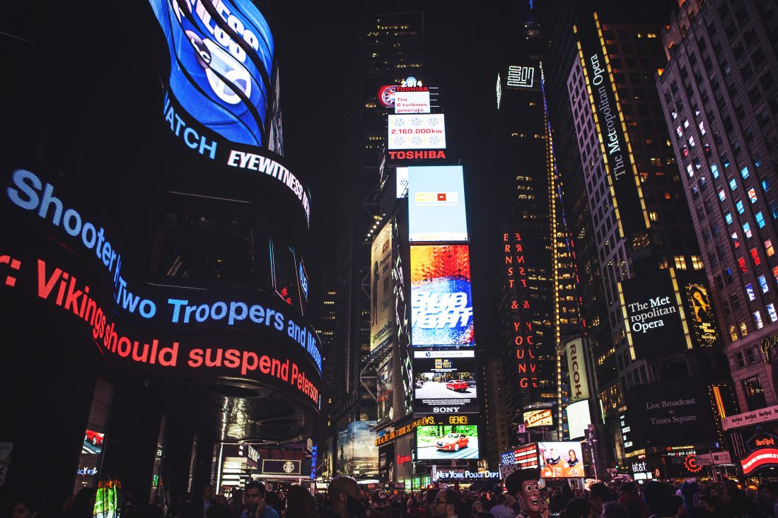 Free stock image of Times Square, NYC
