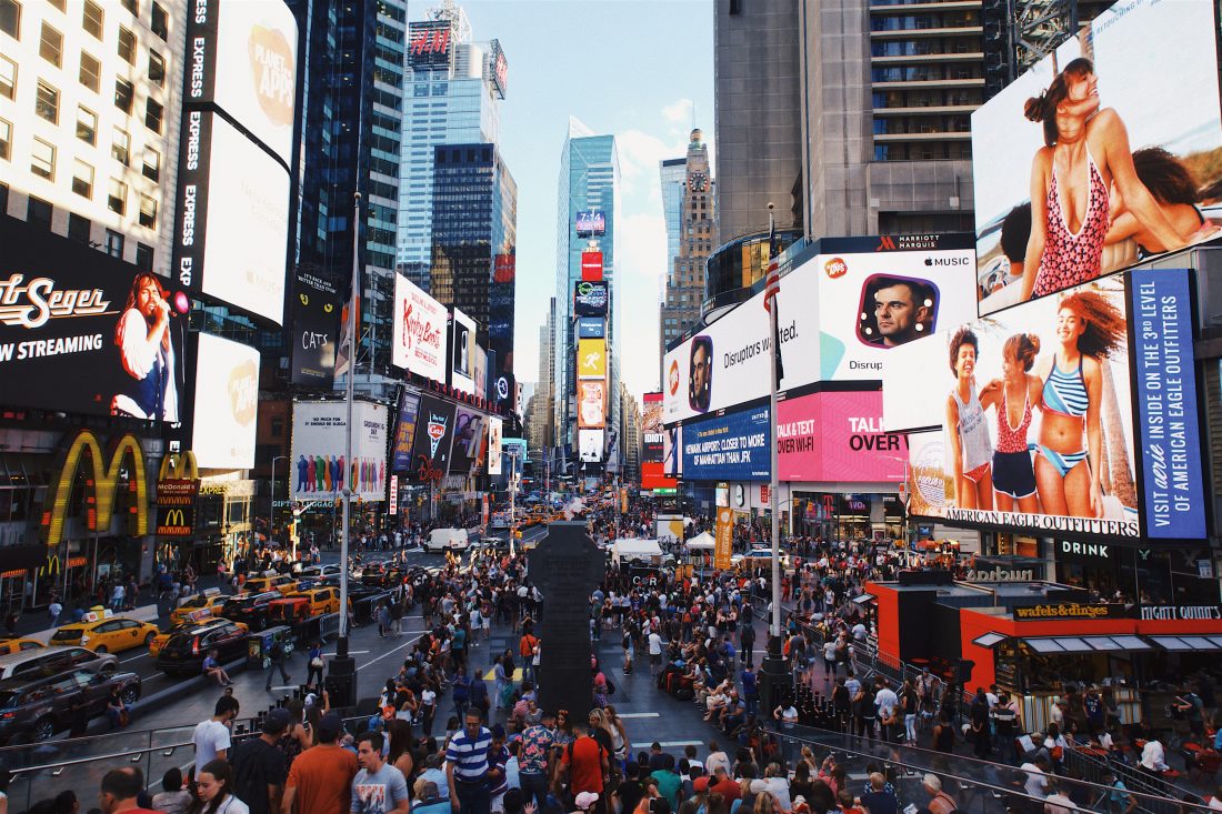 Free stock image of Times Square New York City