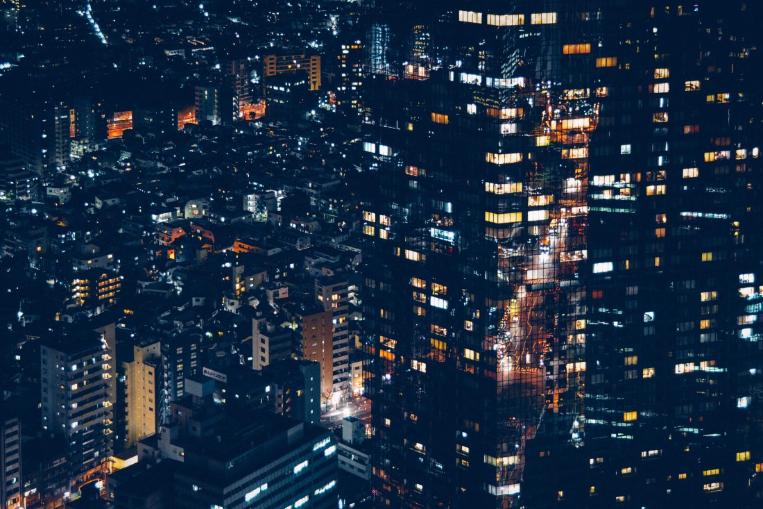 Free stock image of Tokyo City Lights
