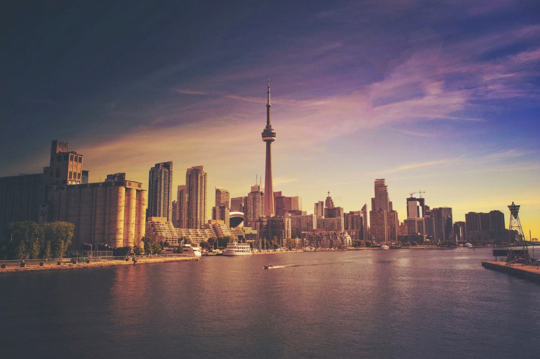 Free stock image of Toronto Sunset