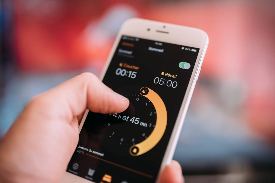 Free stock image of Setting the Alarm on Mobile