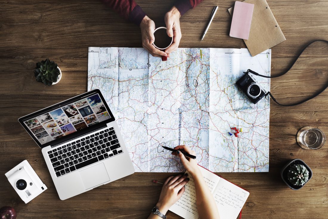 Free stock image of Planning Travel Trip