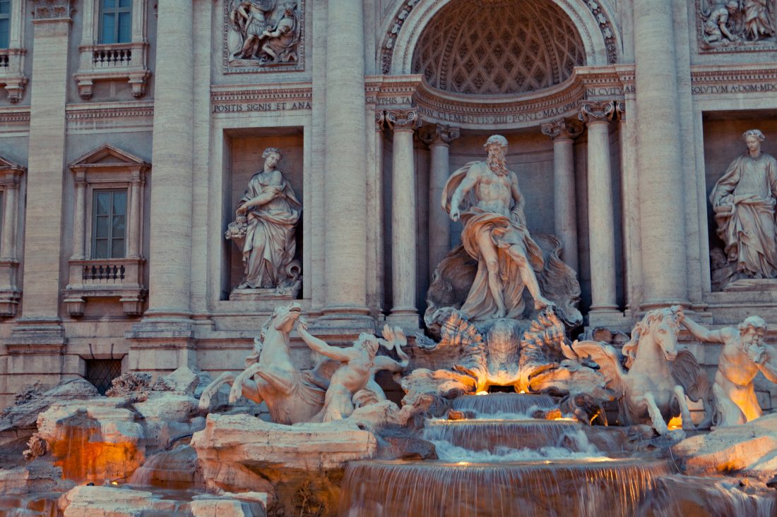Free stock image of Trevi Fountain, Rome