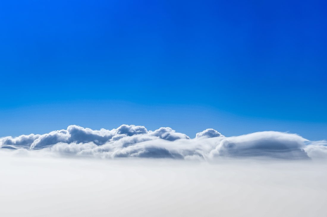 Up In The Clouds Royalty-Free Stock Photo