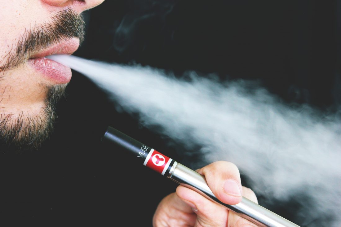 Free stock image of Vaping Man