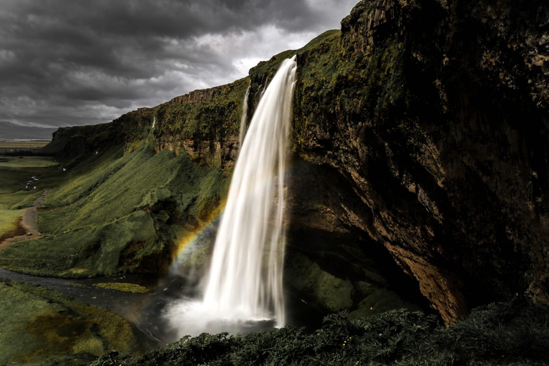 Free stock image of Icelandic Waterfall