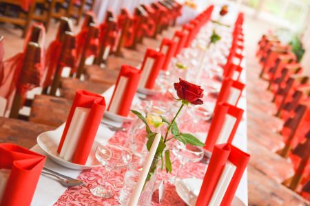 Table at Wedding