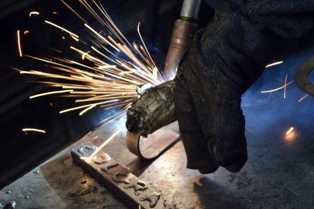 Welder Sparks