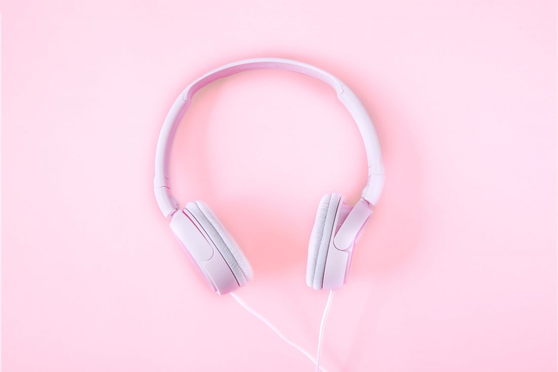 Free stock image of White Headphones
