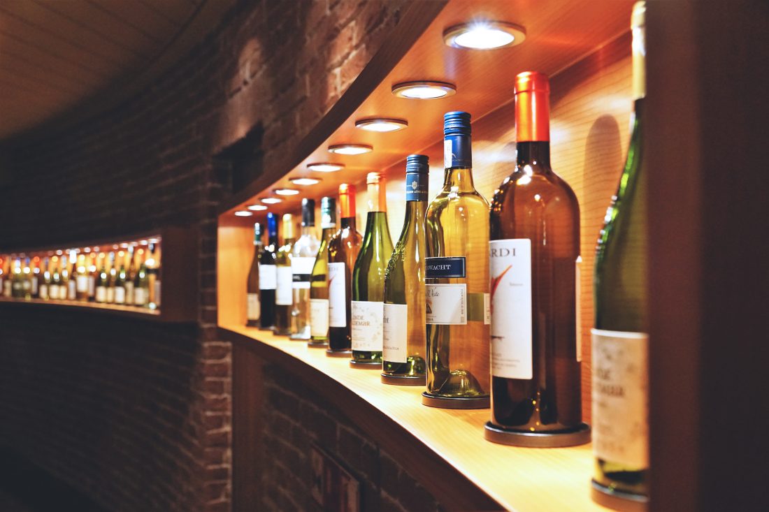 Free stock image of Wine Shelf