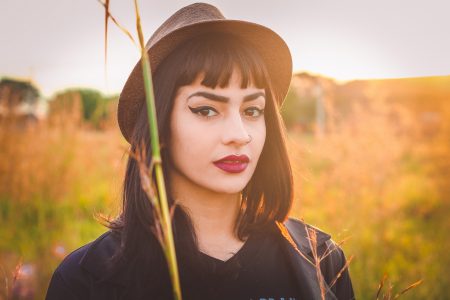 Woman Wearing Hat