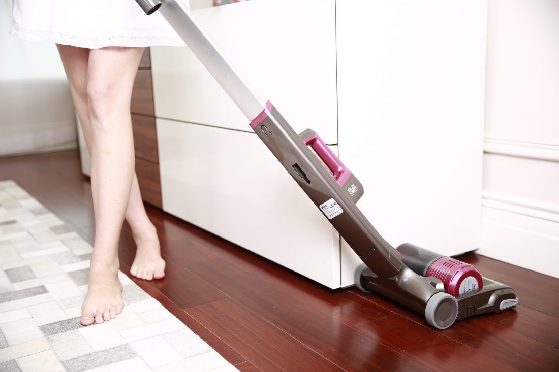 Free stock image of Woman with Hoover