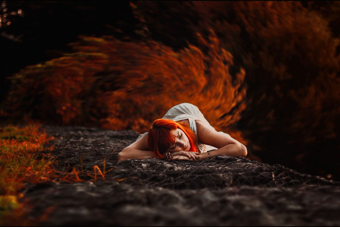 Free stock image of Woman Lying Down