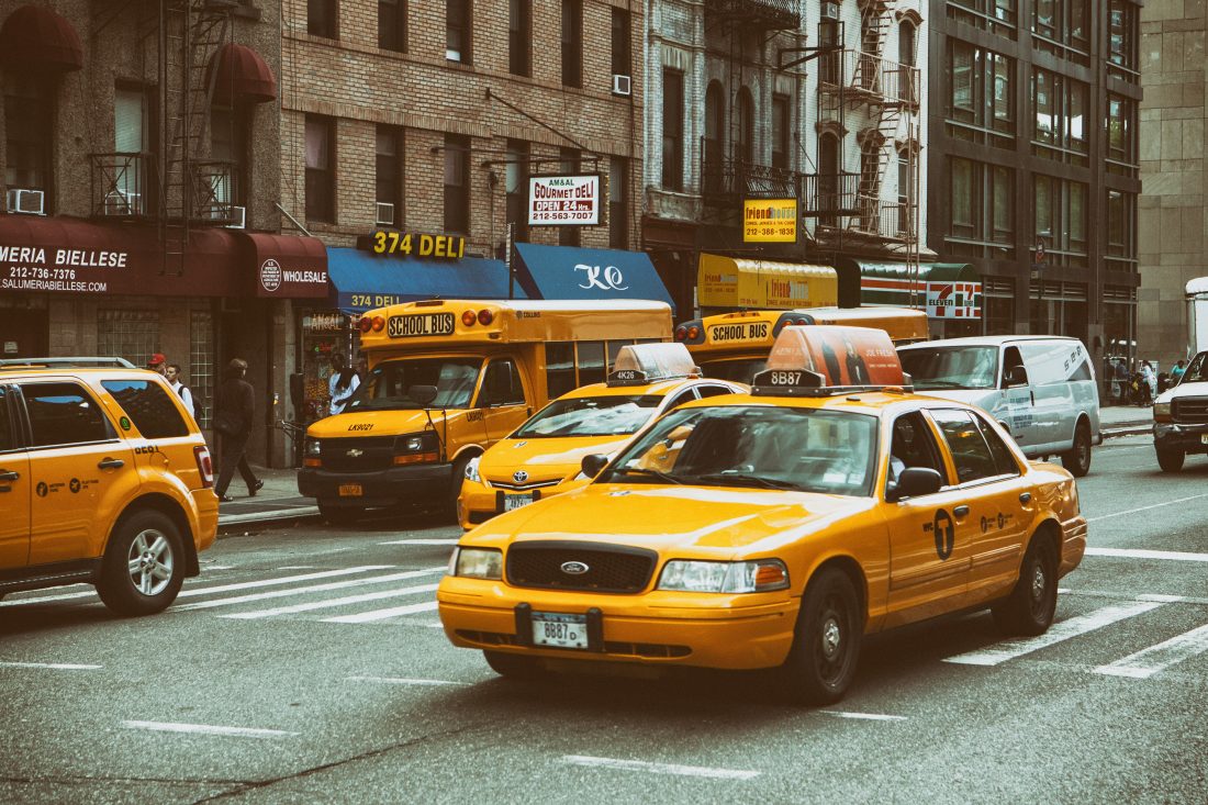 Free stock image of Yellow Traffic, NYC