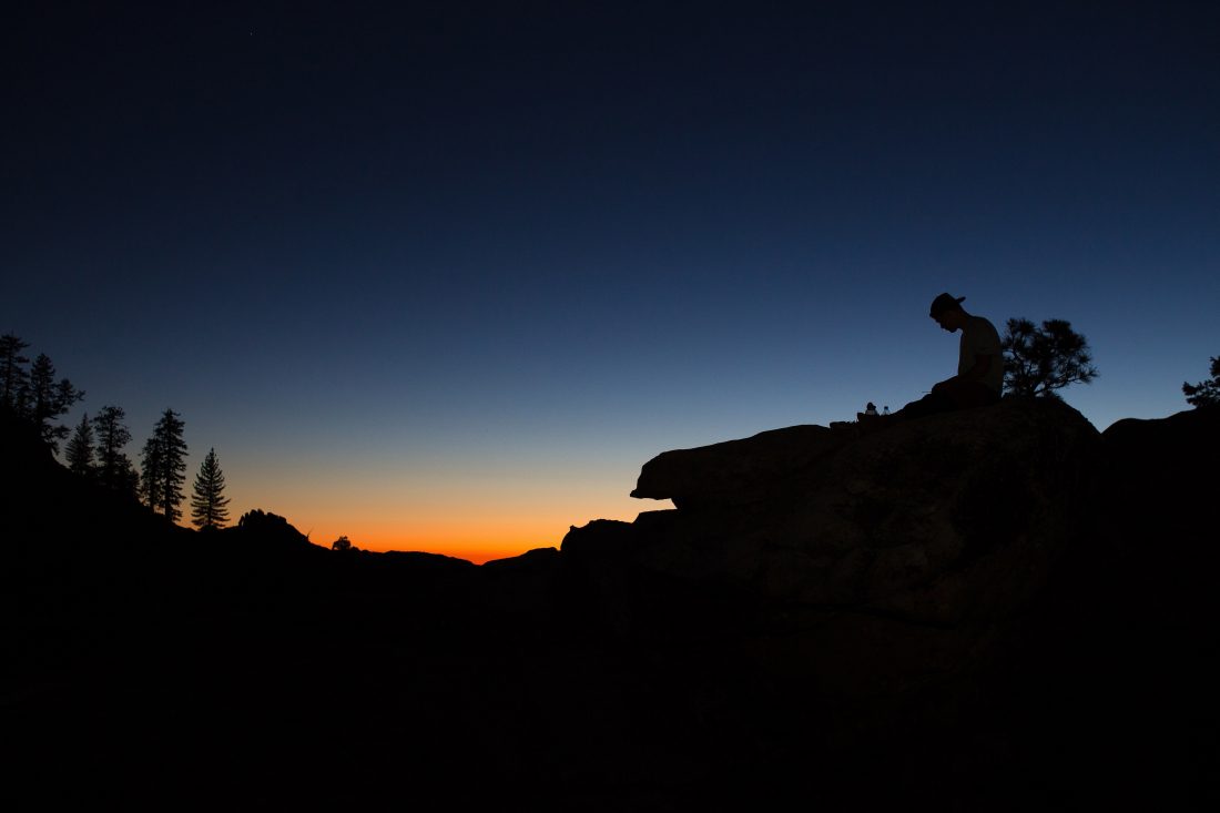 Free stock image of Yosemite Silhouette