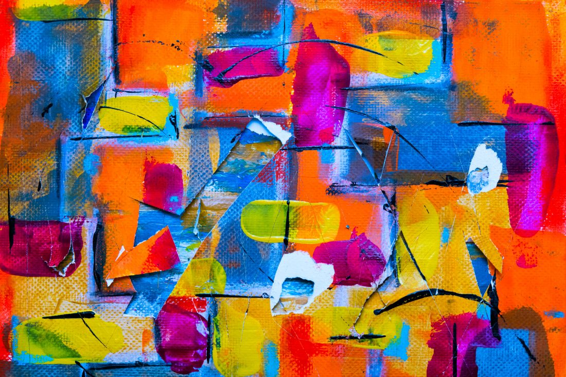 Free stock image of Colorful Abstract Painting