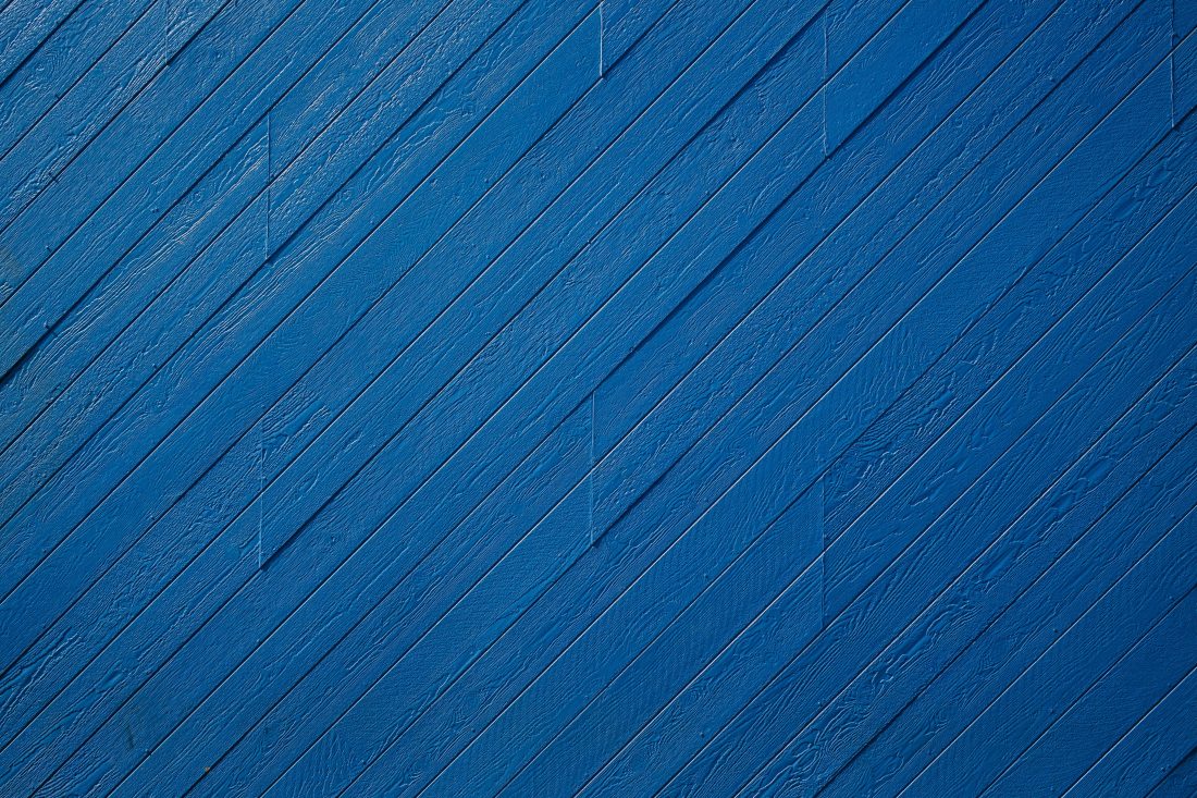 Blue Painted Boards - free blue photos