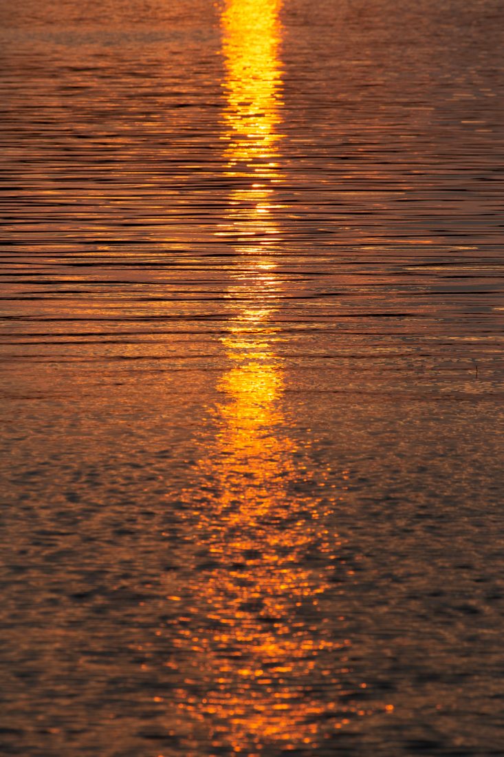 Free stock image of Sunset Water Reflection