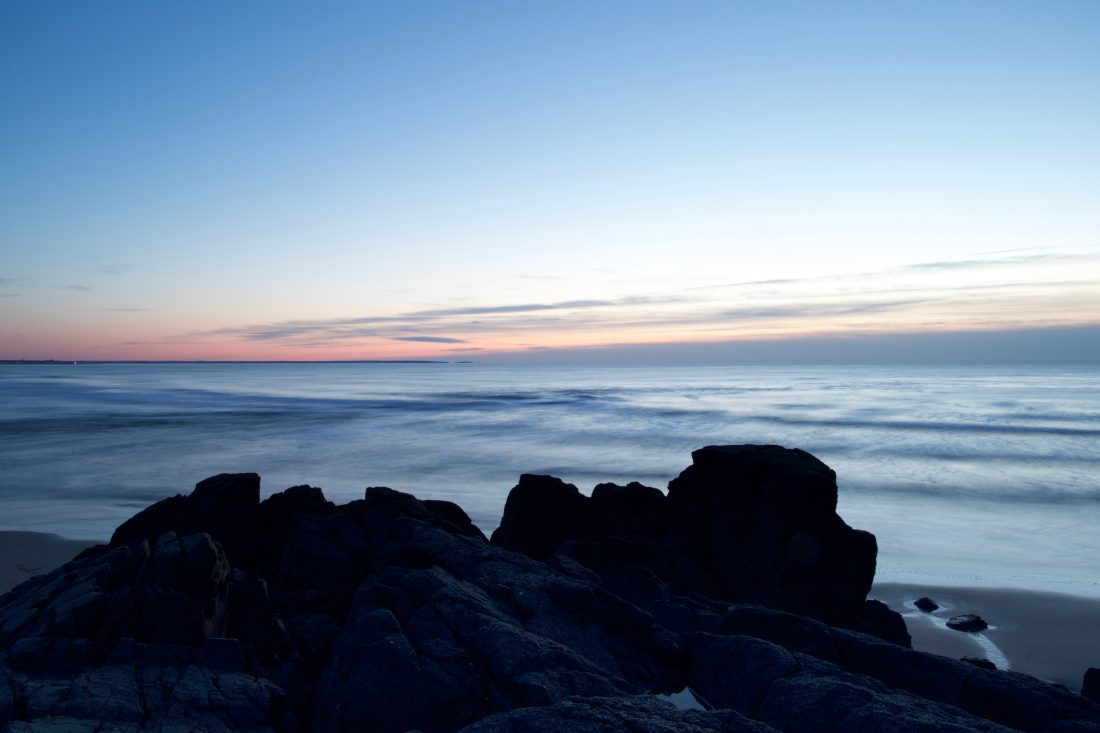 Free stock image of Rocky Beach Sunrise