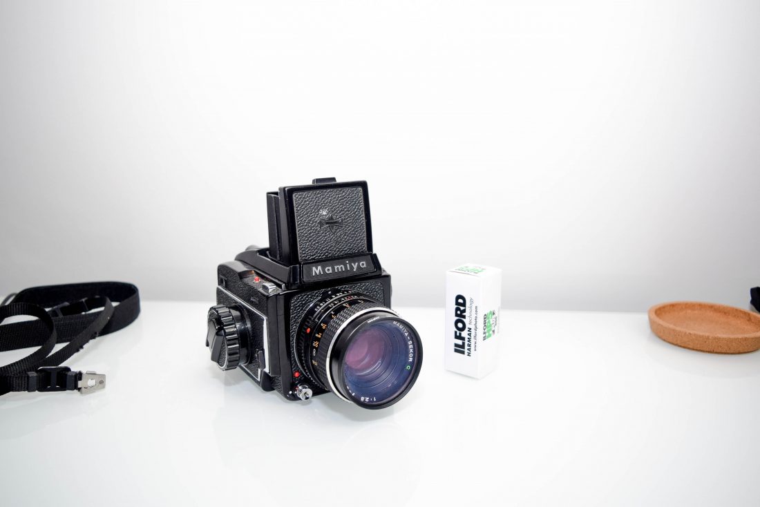 Free stock image of Vintage Camera on Desk