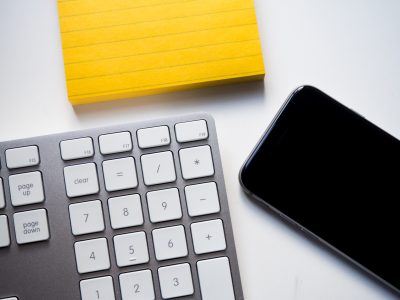 Flat Lay Office Desk