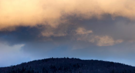 Sunlit Storm Clouds