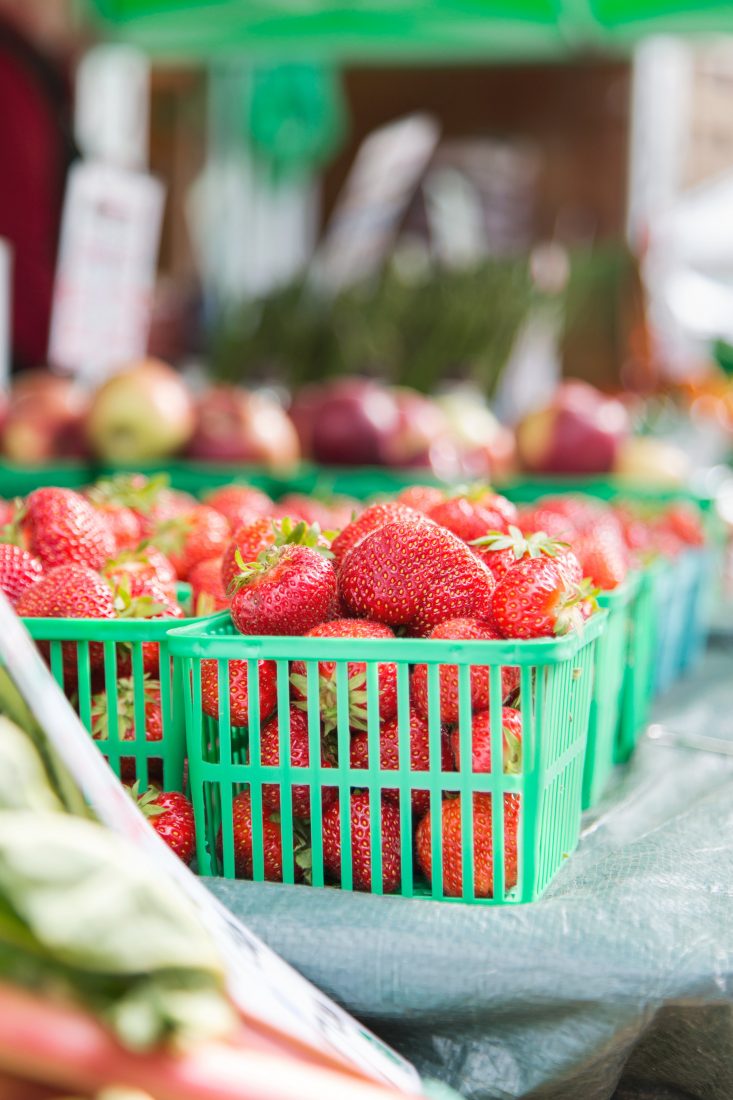 Free stock image of Fresh Strawberries