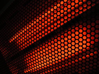 Electric Heater Closeup