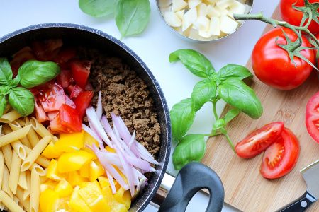 Vegan Pasta Cooking