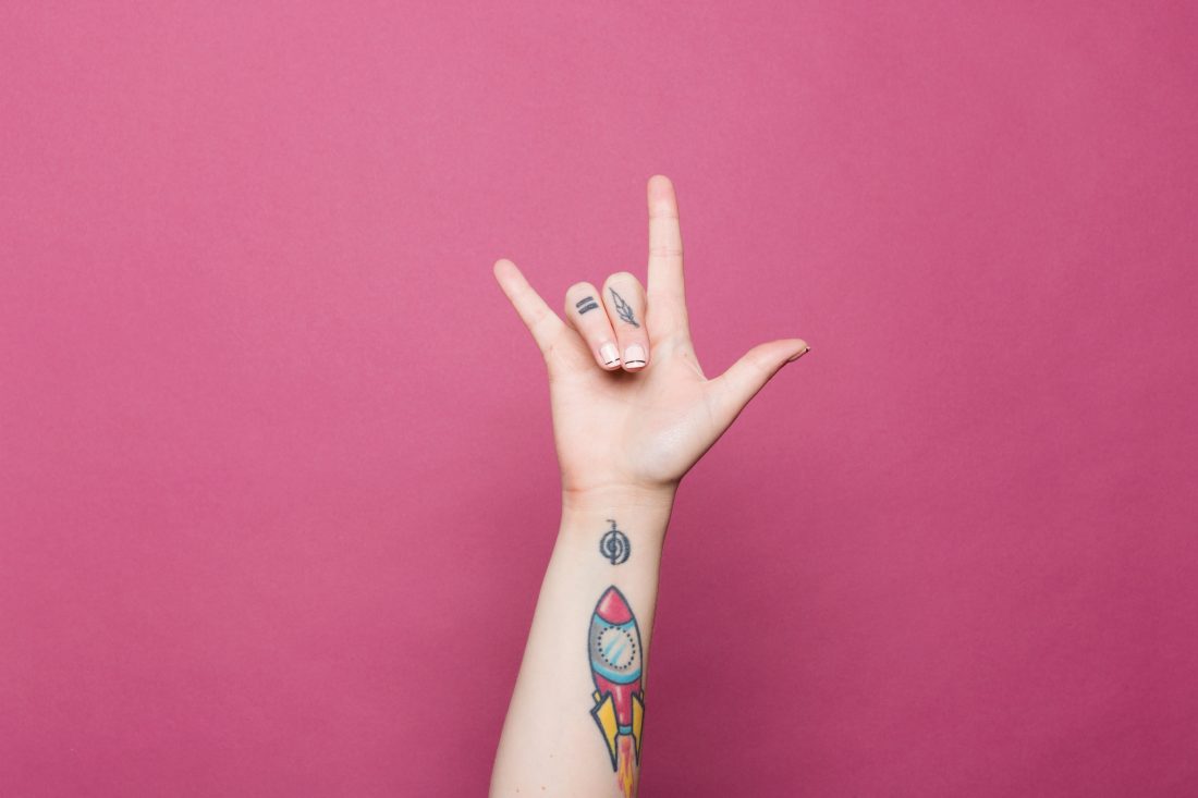 Free stock image of Sign Language For Love