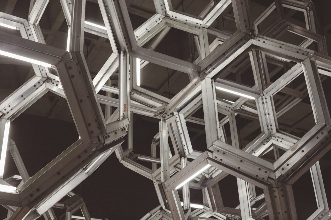 Free stock image of Geometric Industrial Architecture