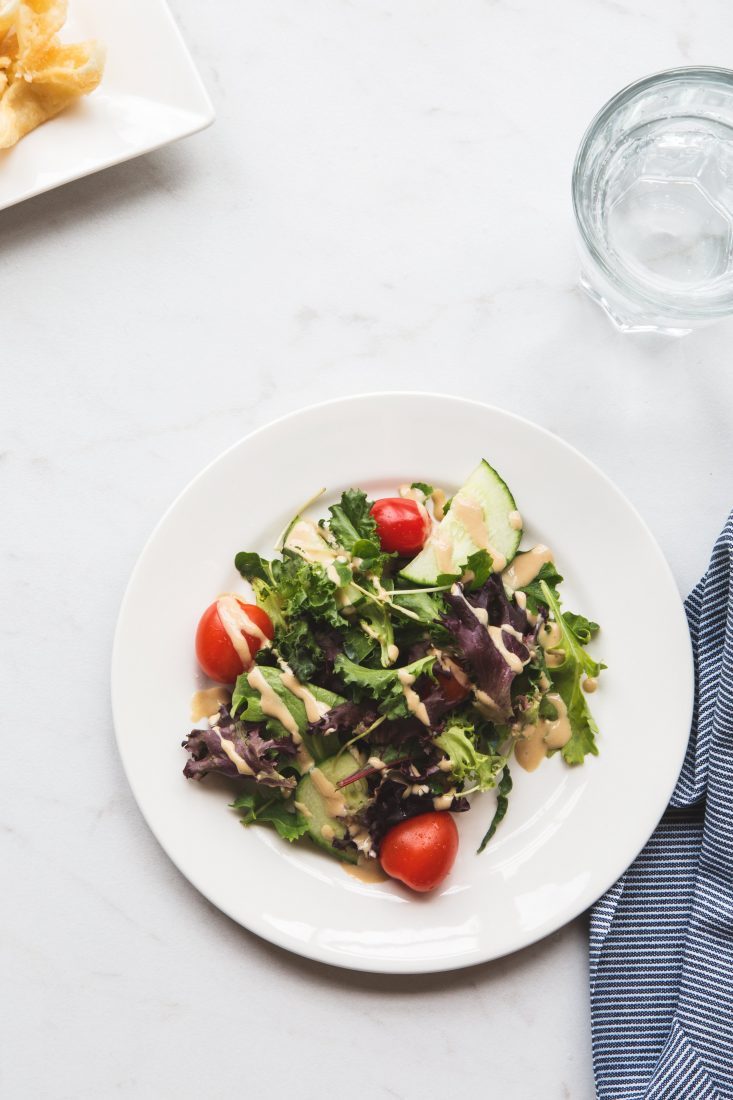 Free stock image of Plated Salad