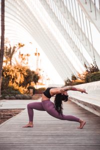 Woman in Yoga Pose