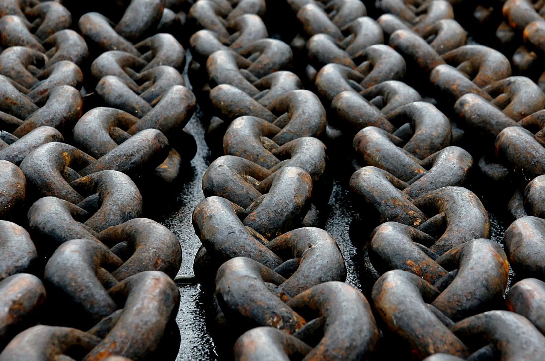 Free stock image of Rusty Chains