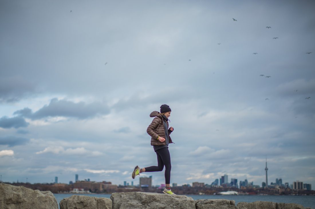 Free stock image of Woman Running in the City