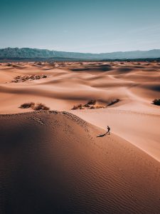 Aerial Desert Hike