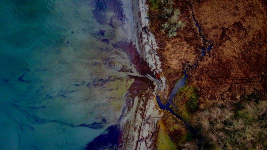 Aerial Land and Sea