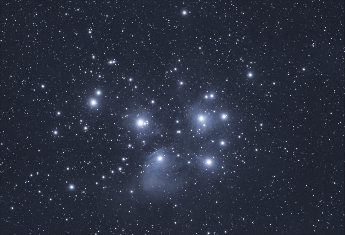 Free stock image of Pleiades Night Stars
