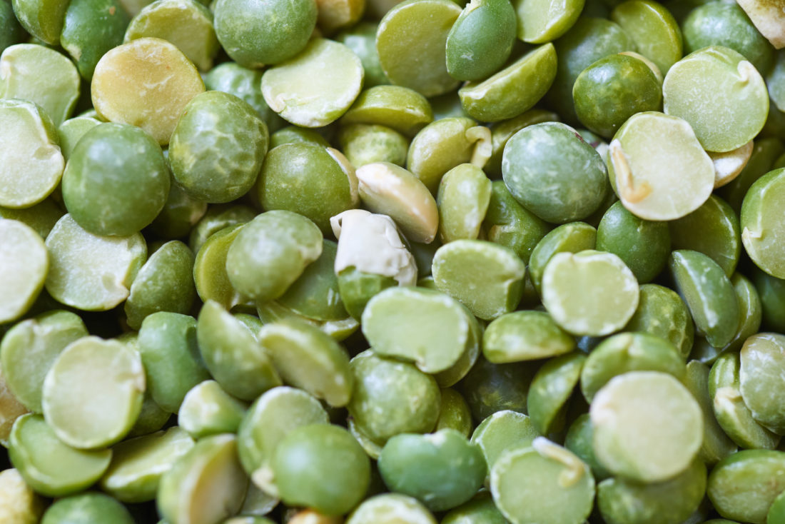 Free stock image of Split Peas Macro